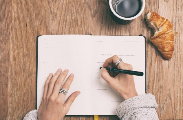 Organisieren Bullet Journals