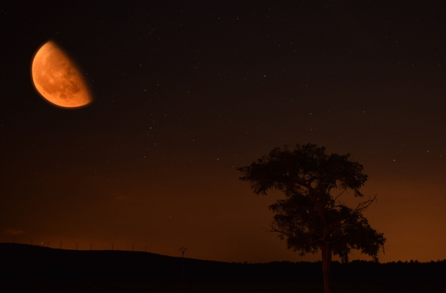 Yoga Mondphasen abnehmender Mond