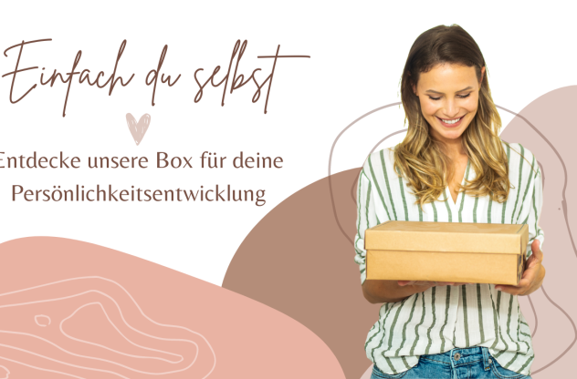 Sei einfach du selbst Selbstfindungs-Produkt-Box