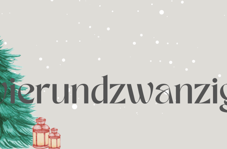 Adventskalender 24. Türchen