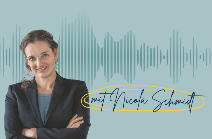 Podcastcover: Gespräche, die Kinder und Eltern gemeinsam wachsen lassen mit Nicola Schmidt