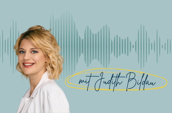 Podcastcover mit Foto von Dr. med. Judith Bildau