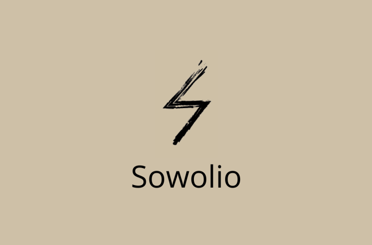 Strichzeichnung des Symbols für die Rune Sowolio