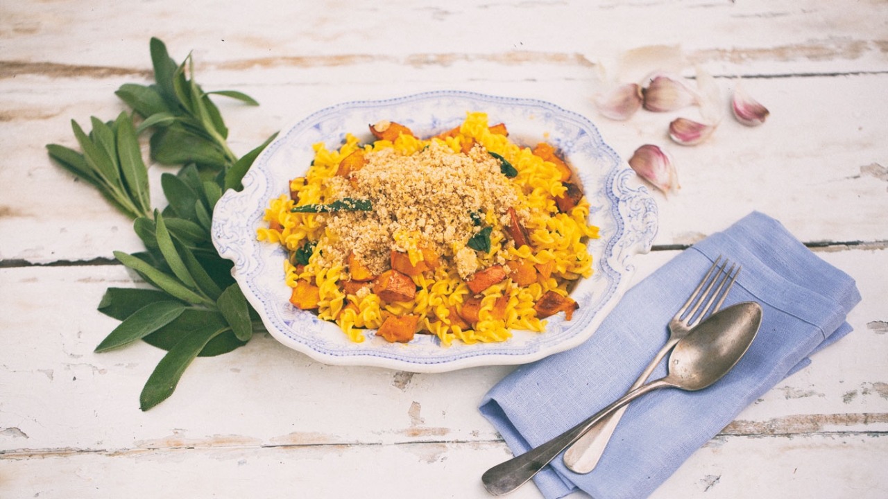 Kürbis-Salbei-Pasta Kürbis-Salbei-Pasta