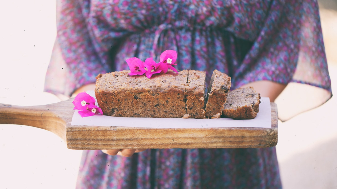Bananenbrot ohne Zucker und Weizen