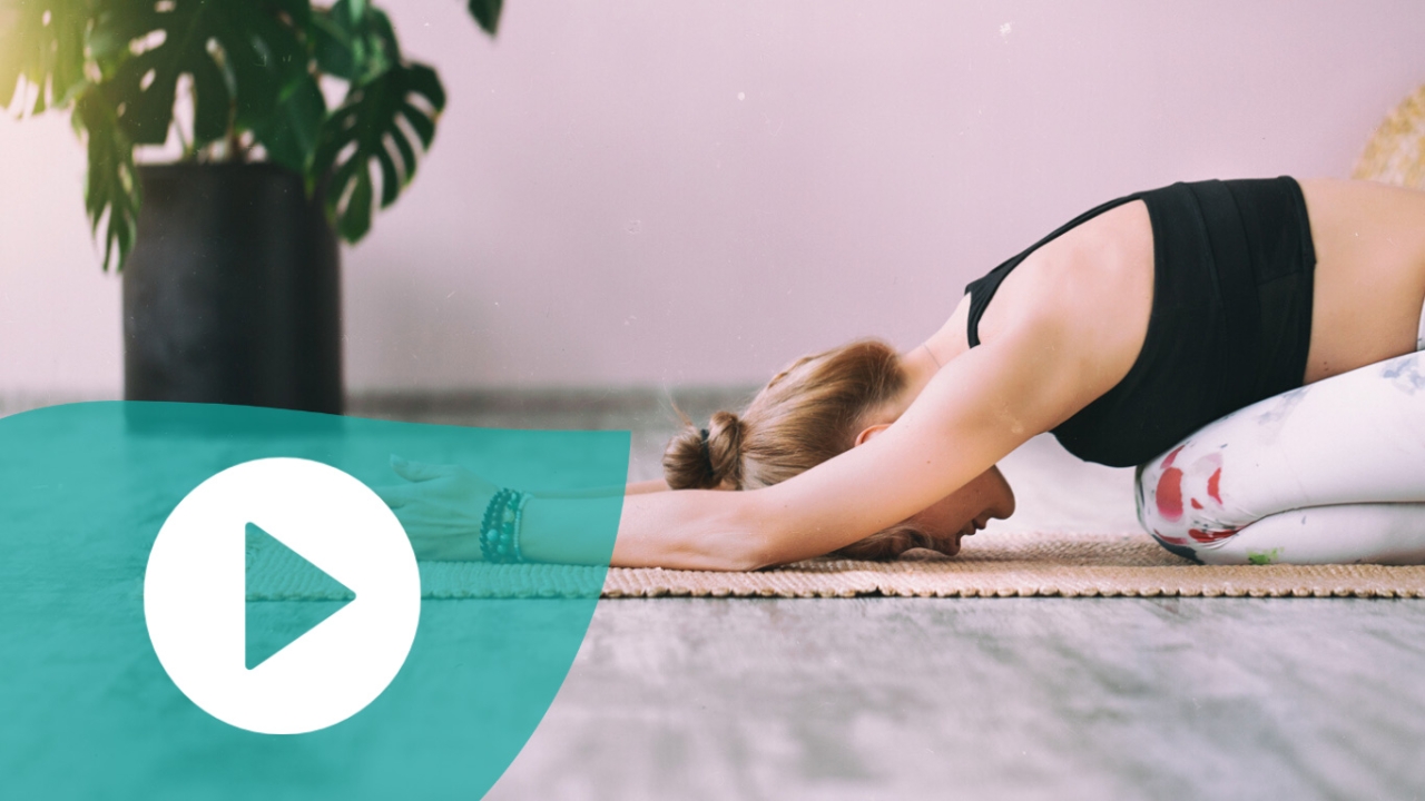 Yoga gegen Spannungskopfschmerzen