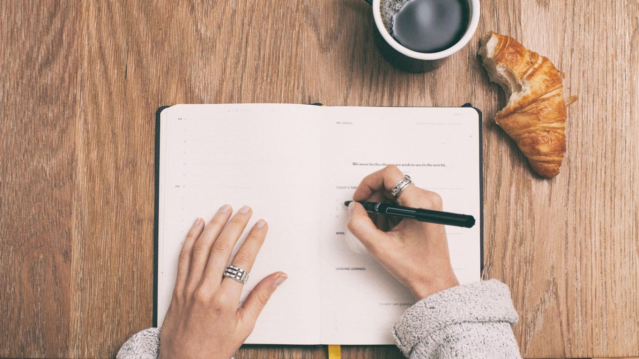 Organisieren Bullet Journals