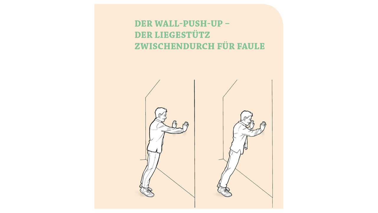 Wall Push Up Freestyle Übung Wall Push Up Freestyle Übung