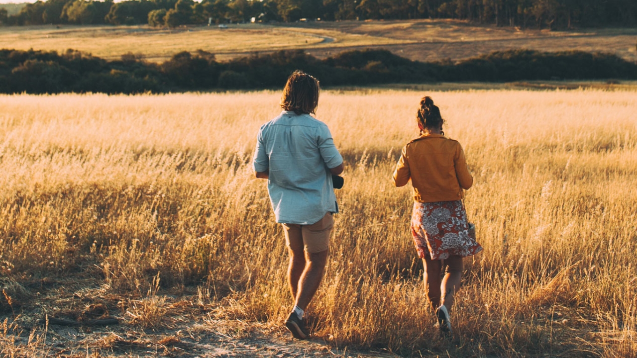 Erwartungen in der Beziehungen Paar in Feld