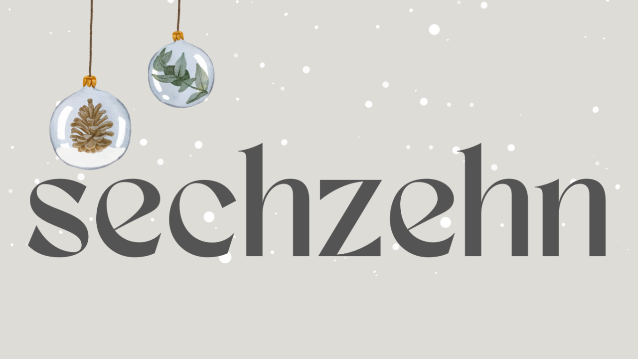 Adventskalender 16. Türchen