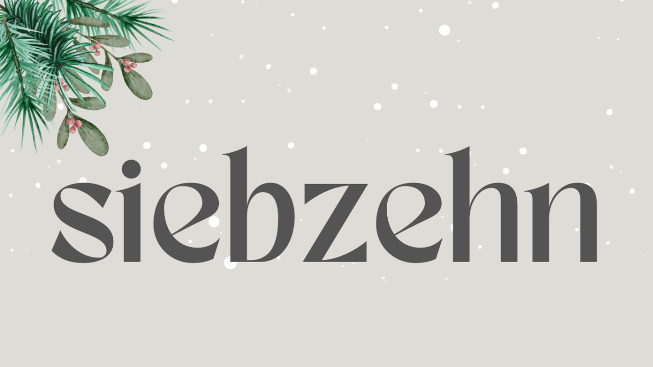 Türchen 17: Glaubenssätze