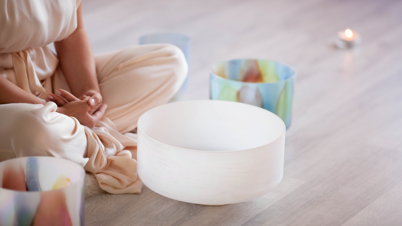 Klangtherapie mit Klangschalen