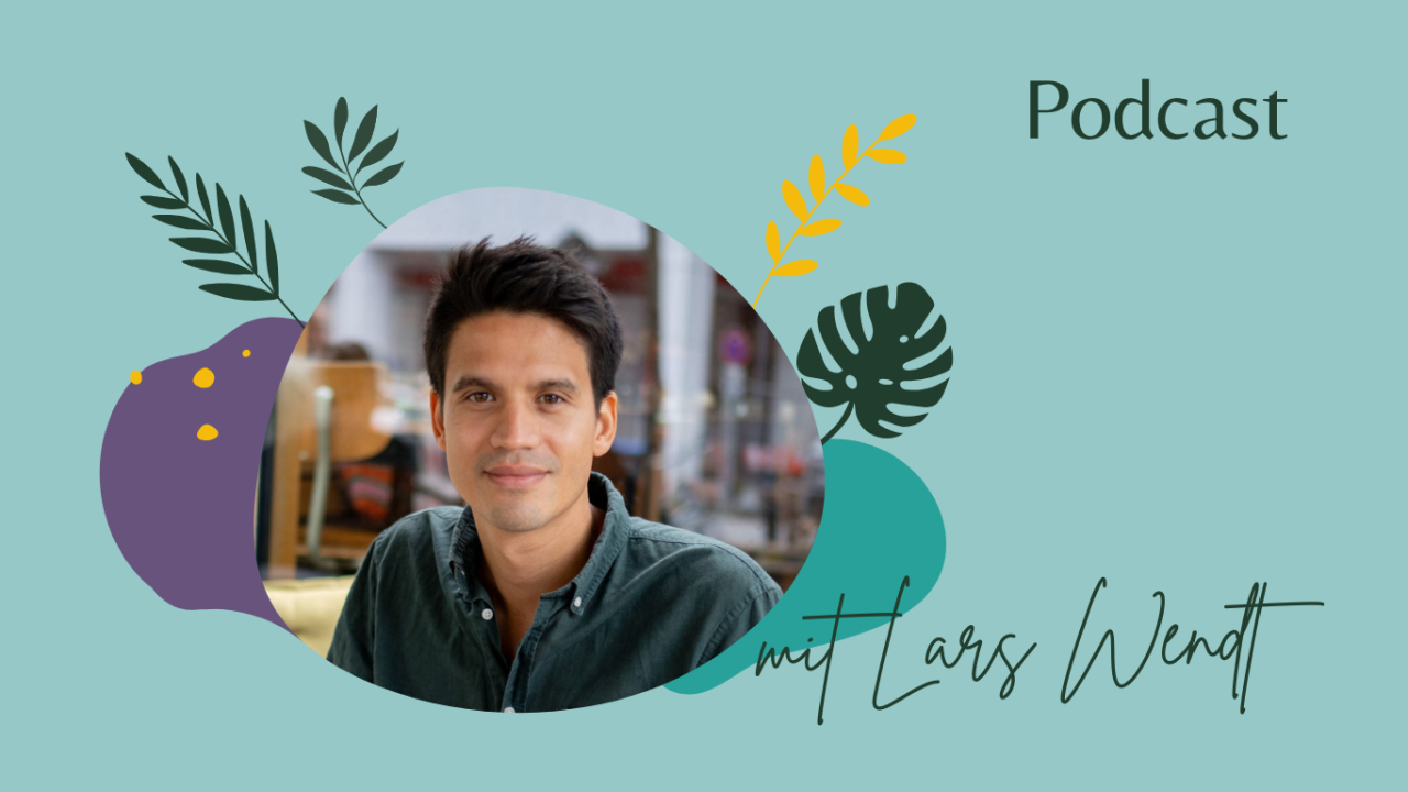 Podcastcover mit Foto von Lars Wendt