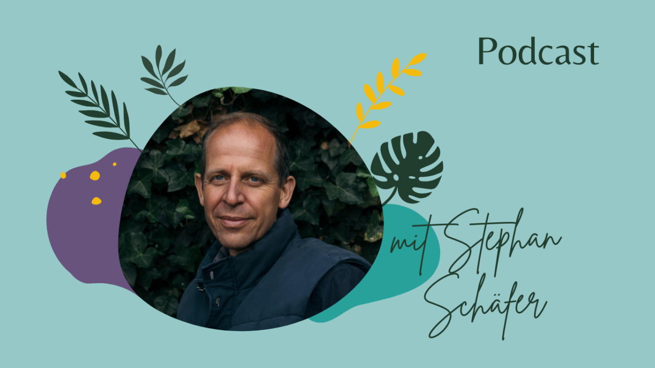 Podcastcover mit Foto von Stephan Schäfer