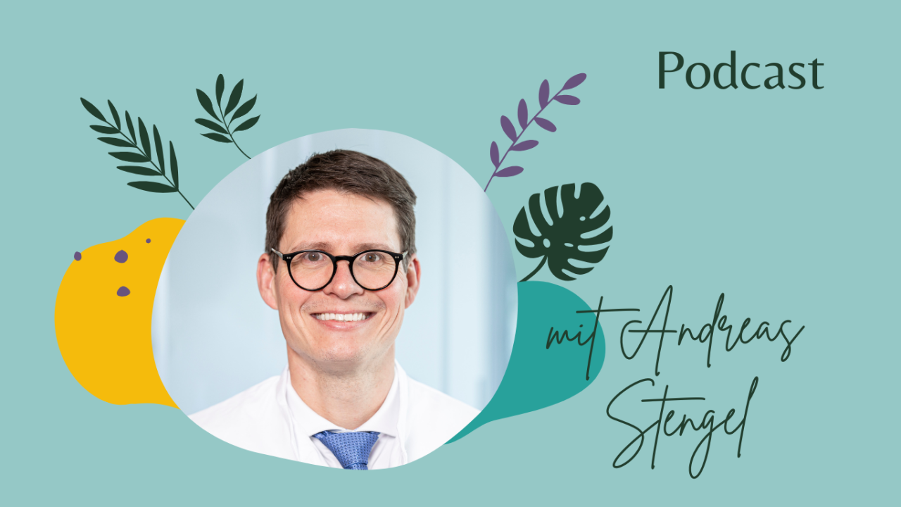 Podcastcover mit Foto von Andreas Stengel