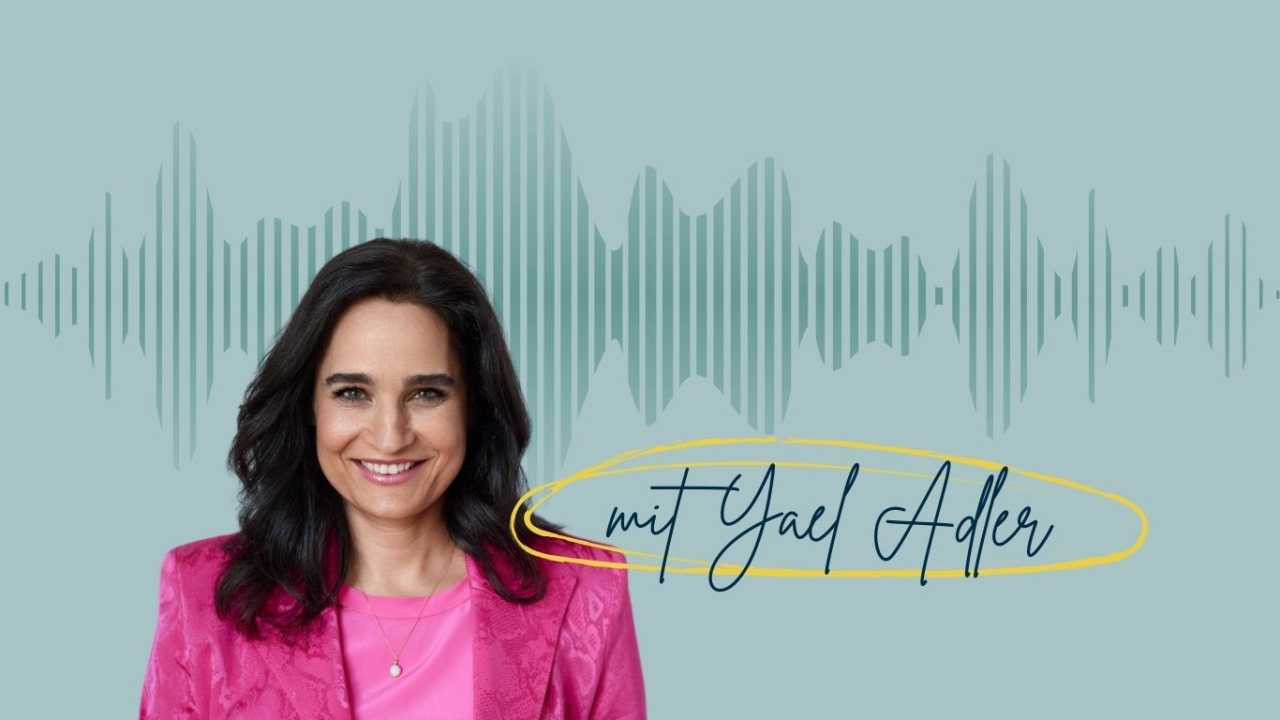 Podcastcover mit Foto von Yael Adler | Gesund leben und ernähren