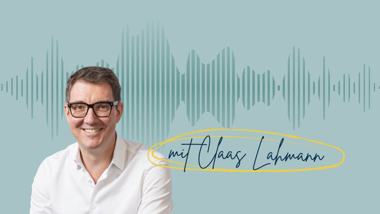 Podcastcover: Wie Arbeit glücklich macht mit Prof. Dr. Claas Lahmann
