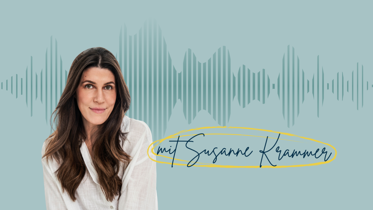 Podcastcover mit Foto von Susanne Krammer
